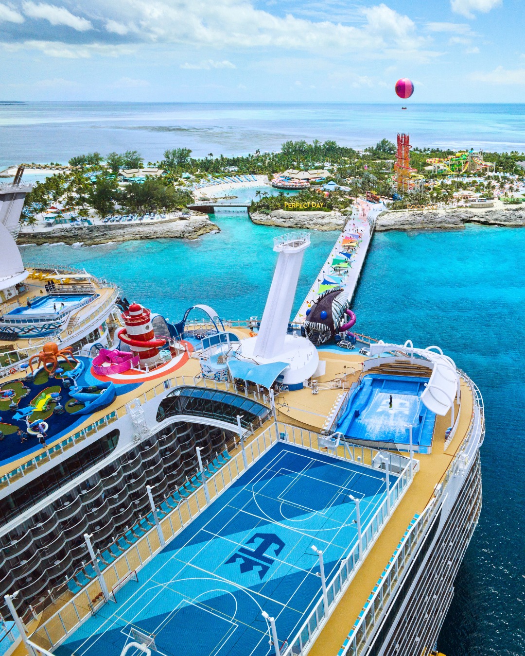 ๐๏ธ Oasis of the Seas at CocoCay
It's time to plan your holiday vacation! Kids sail FREE ๐ on Royal Caribbean this year, so book a trip before 12/8 to also get 60% off your 2nd guest.
#TravelBetter #RoyalCaribbean